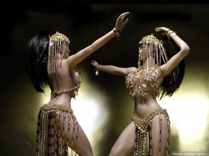 Двенадцатый фасон восточного костюма для TBLeague Phicen. Алмазная девушка