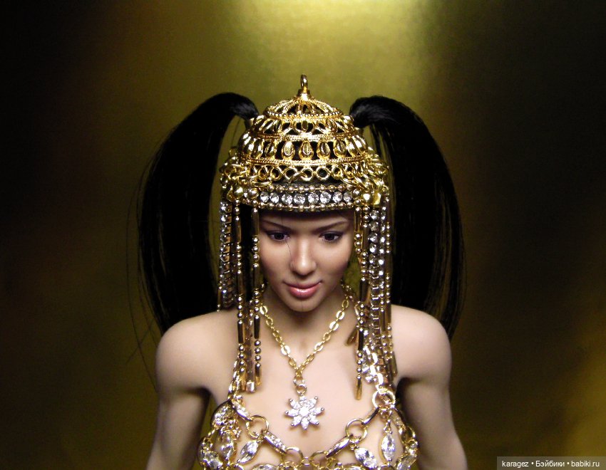 Двенадцатый фасон восточного костюма для TBLeague Phicen. Алмазная девушка