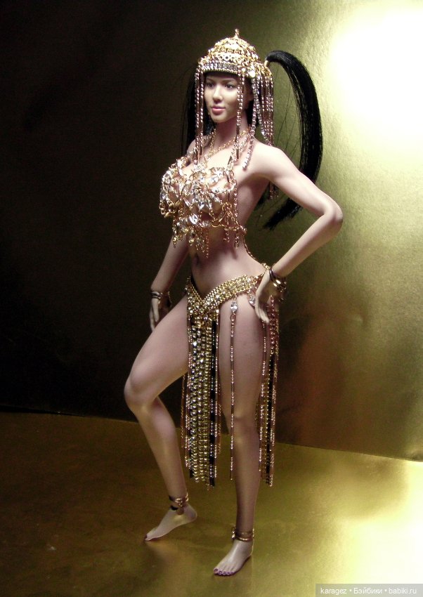 Двенадцатый фасон восточного костюма для TBLeague Phicen. Алмазная девушка