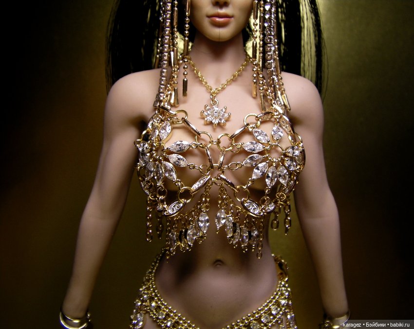 Двенадцатый фасон восточного костюма для TBLeague Phicen. Алмазная девушка (фото 3)