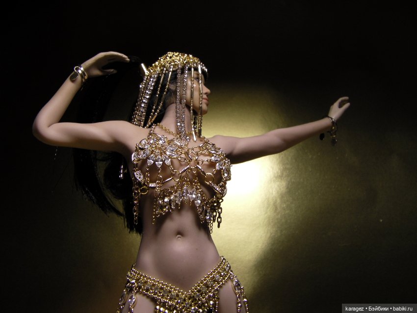 Двенадцатый фасон восточного костюма для TBLeague Phicen. Алмазная девушка