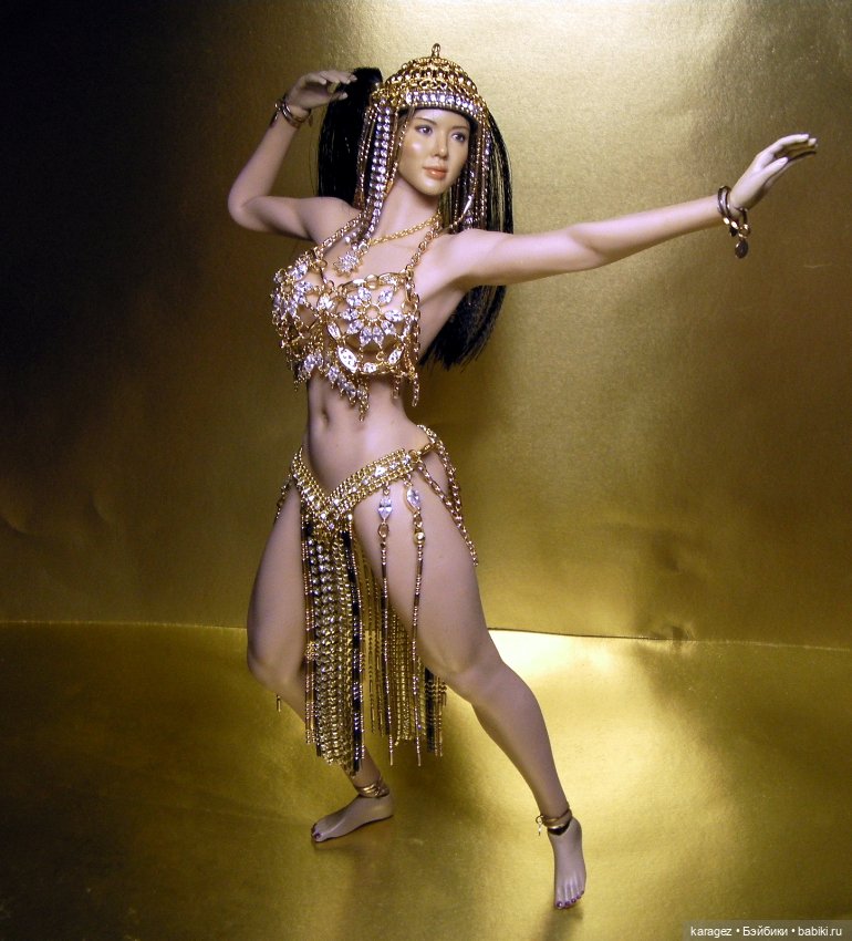 Двенадцатый фасон восточного костюма для TBLeague Phicen. Алмазная девушка