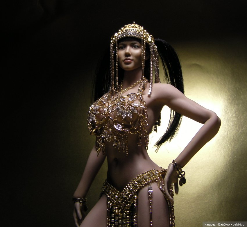 Двенадцатый фасон восточного костюма для TBLeague Phicen. Алмазная девушка