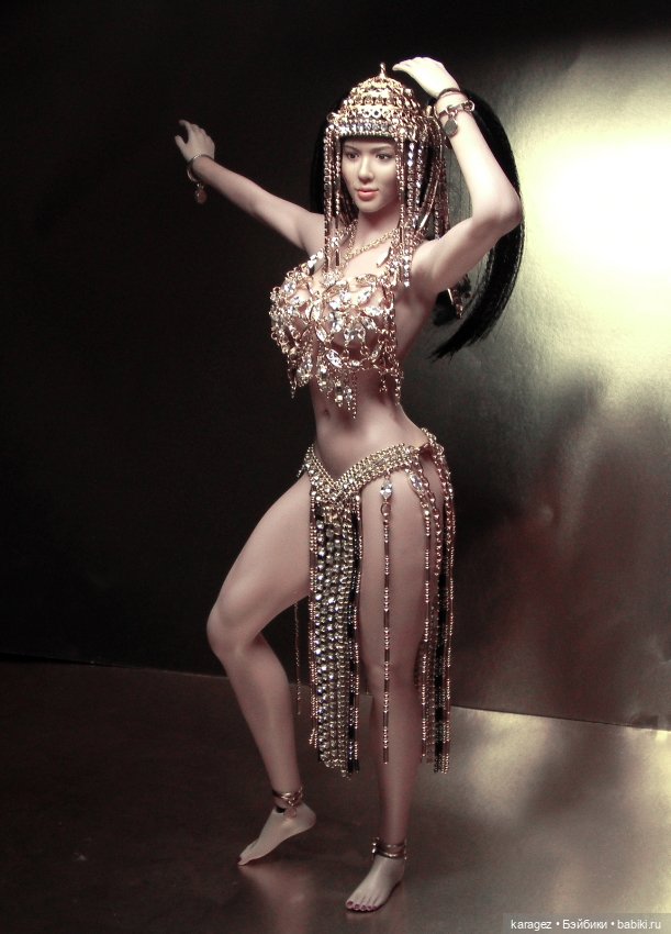 Двенадцатый фасон восточного костюма для TBLeague Phicen. Алмазная девушка