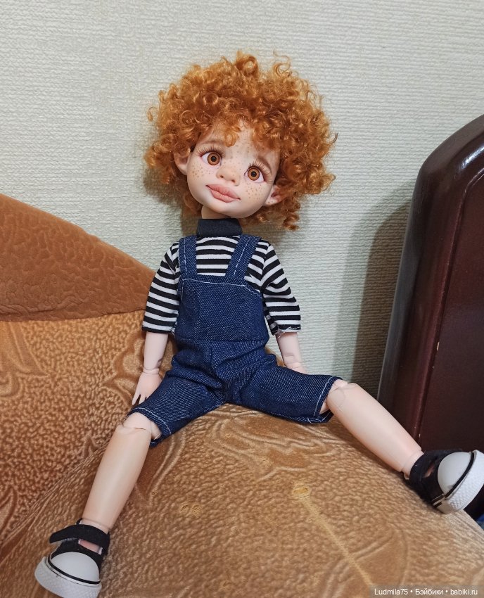 Сладкая парочка — Лепка авторских кукол: полимерная глина (фото 5)