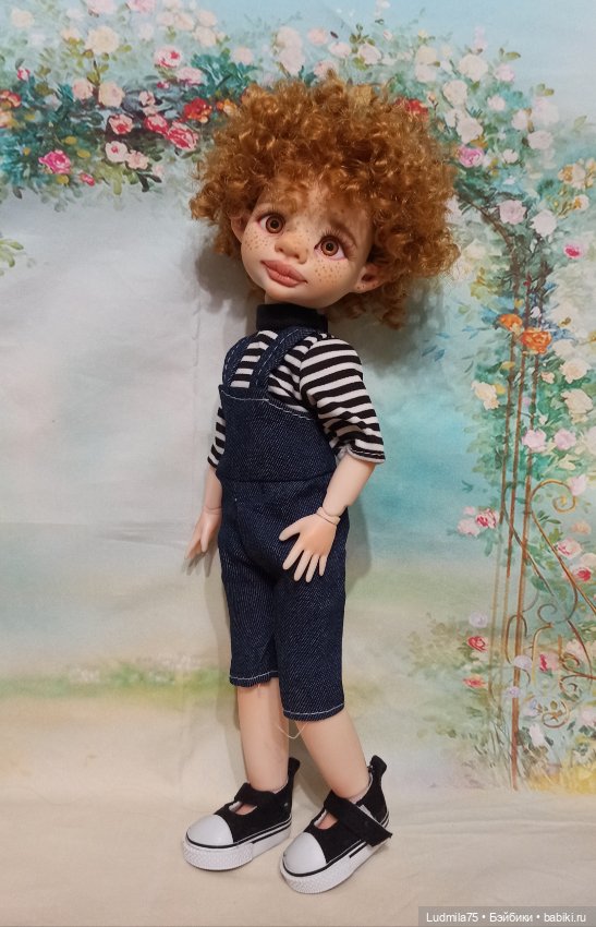 Сладкая парочка — Лепка авторских кукол: полимерная глина (фото 6)