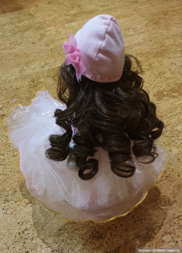 Кукла "Кудряшка Мила" — Авторские текстильные куклы: Вальдорфские (фото 4)