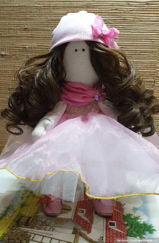 Кукла "Кудряшка Мила" — Авторские текстильные куклы: Вальдорфские