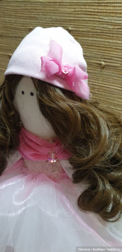 Кукла "Кудряшка Мила" — Авторские текстильные куклы: Вальдорфские (фото 6)