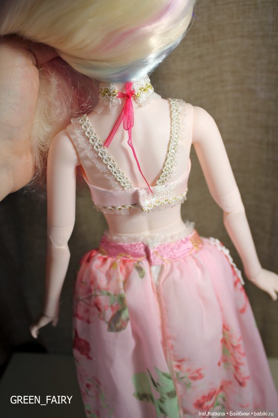 Шарнирная кукла от фирмы DBS. Демонстрация очередного аутфита