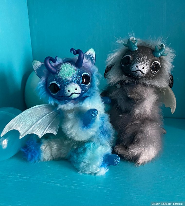 Моя мини коллекция авторских дракончиков от Puzgles Loft и LapkaArts (фото 7)