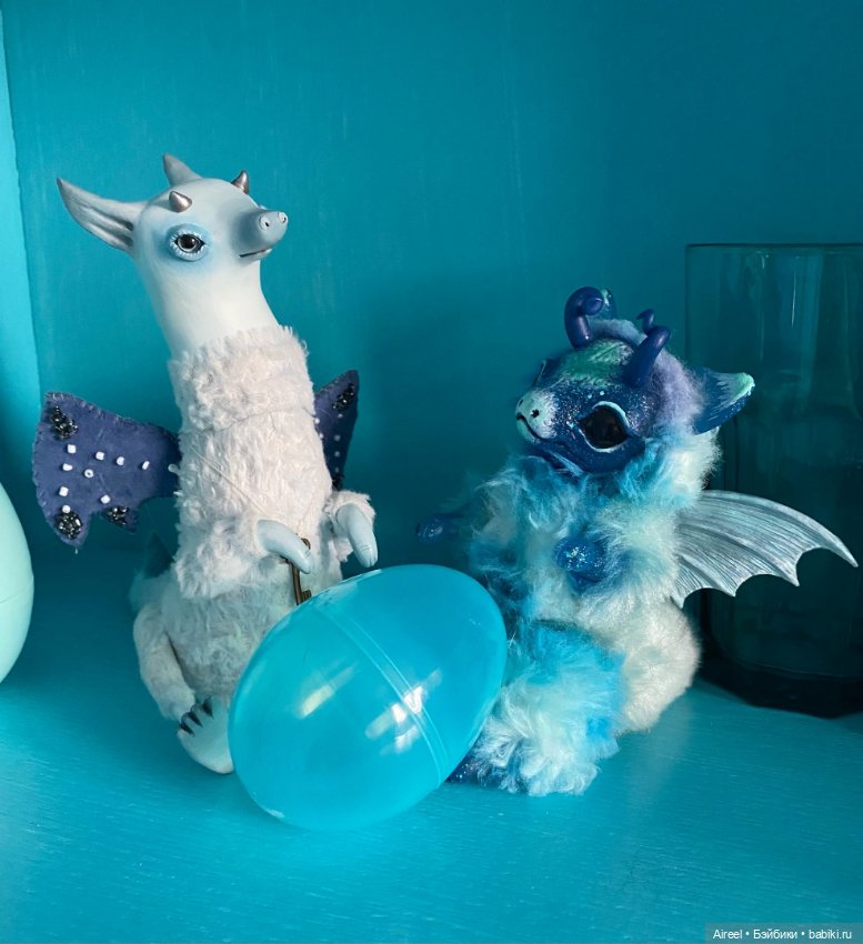 Моя мини коллекция авторских дракончиков от Puzgles Loft и LapkaArts