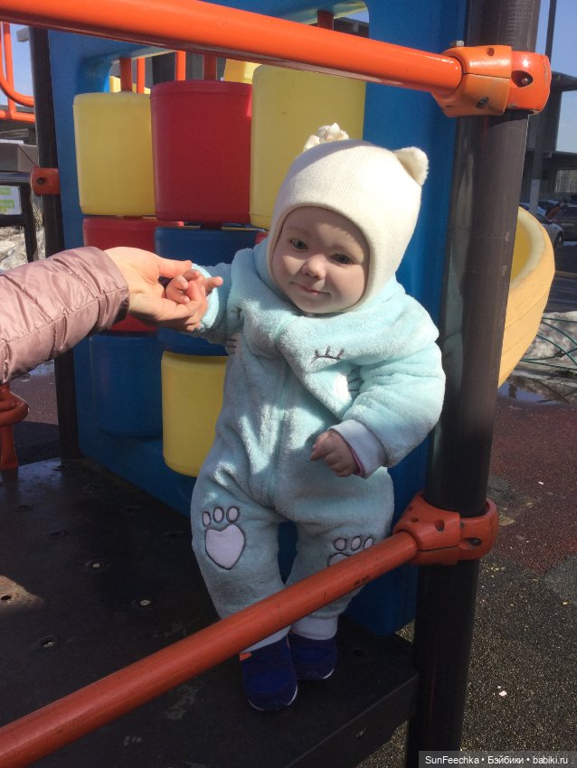 Юляша на прогулке ( Realborn June 7 month) (фото 5)