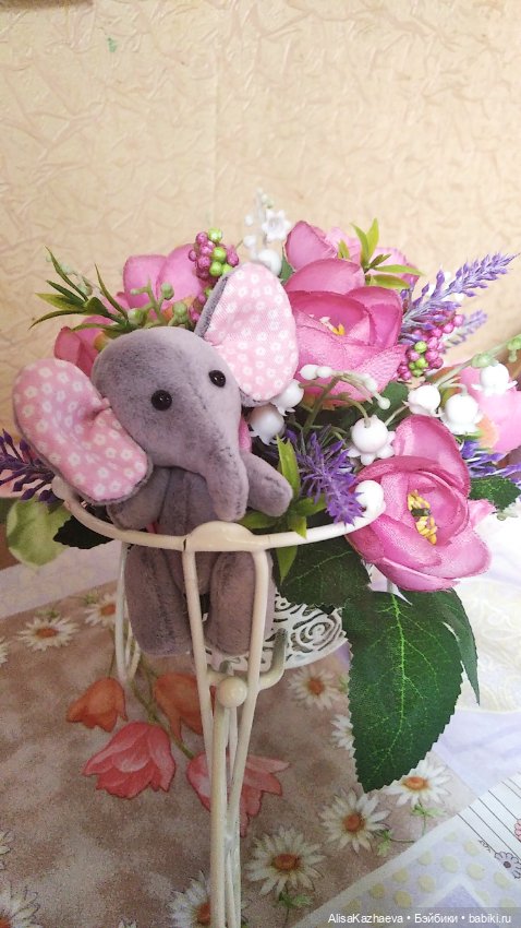 Мой первый слоняшик — Авторские мишки Тедди и друзья: фото