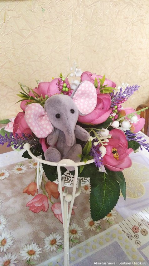 Мой первый слоняшик — Авторские мишки Тедди и друзья: фото (фото 2)