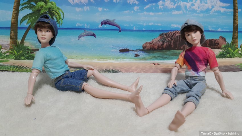 Парни на отдыхе (БТС куклы ) (фото 3)