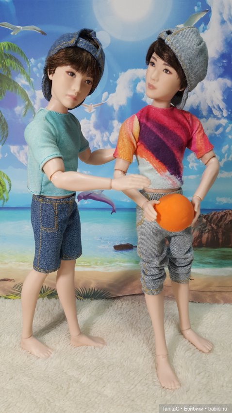 Парни на отдыхе (БТС куклы ) (фото 9)