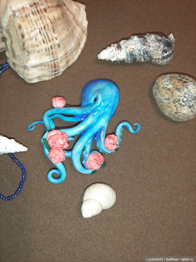 Мои новые работы, малыш и осьминожка (фото 4)