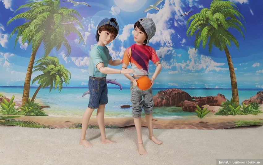 Парни на отдыхе (БТС куклы ) (фото 8)