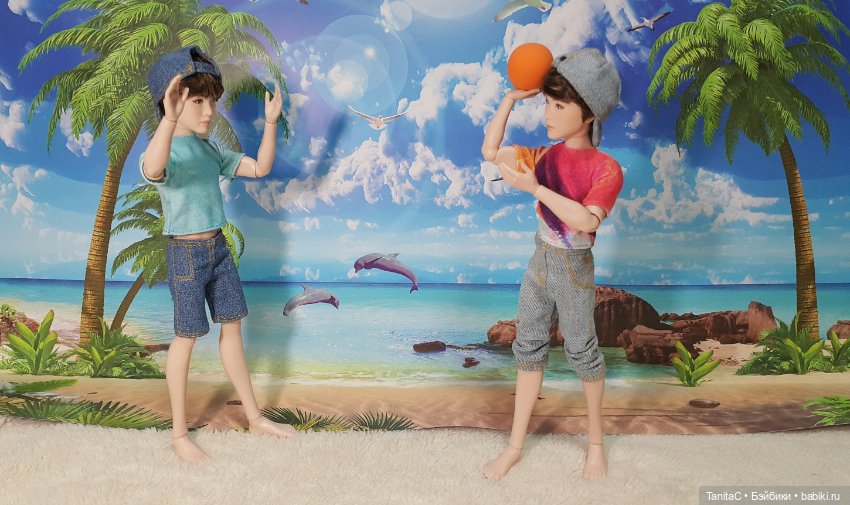 Парни на отдыхе (БТС куклы ) (фото 10)