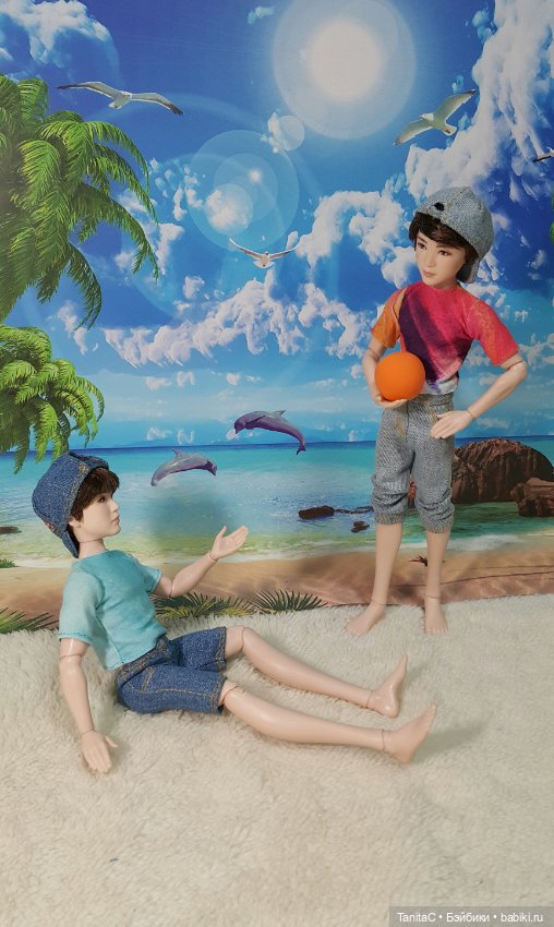 Парни на отдыхе (БТС куклы ) (фото 6)