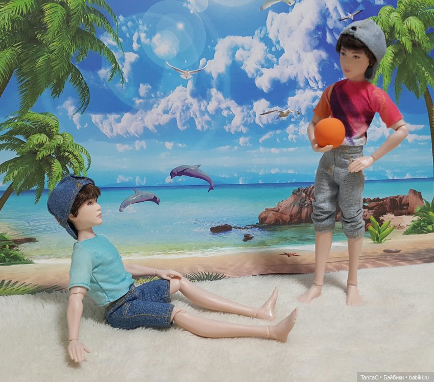 Парни на отдыхе (БТС куклы ) (фото 4)