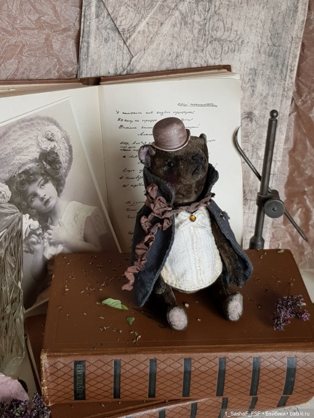 • Чарльз • — Авторские мишки Тедди и друзья: фото (фото 4)