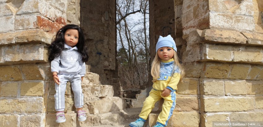 Ура! Весна! Прогулка — Куклы Gotz (Готц): Ханна
