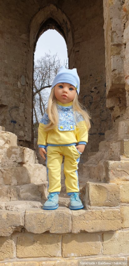 Ура! Весна! Прогулка — Куклы Gotz (Готц): Ханна (фото 7)