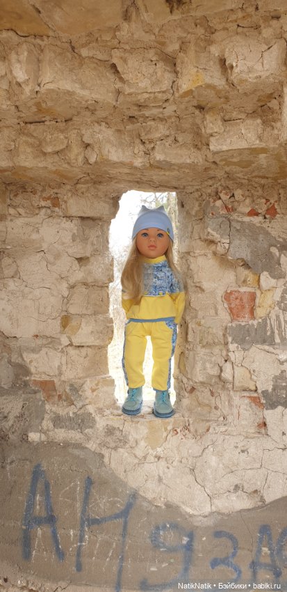 Ура! Весна! Прогулка — Куклы Gotz (Готц): Ханна