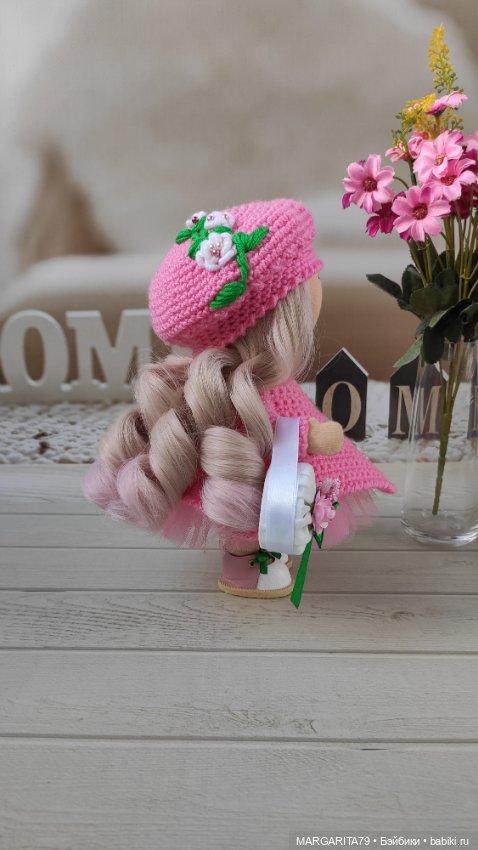 Весна — Авторские текстильные куклы: Вальдорфские (фото 4)