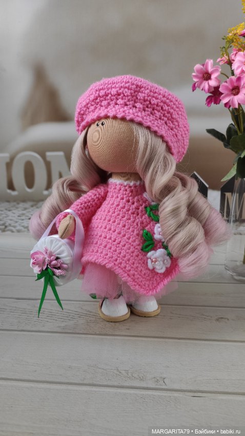 Весна — Авторские текстильные куклы: Вальдорфские (фото 3)
