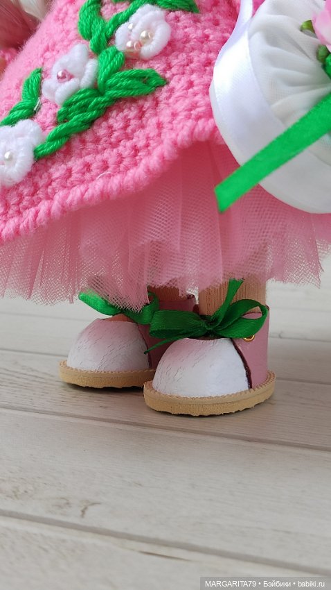 Весна — Авторские текстильные куклы: Вальдорфские (фото 9)