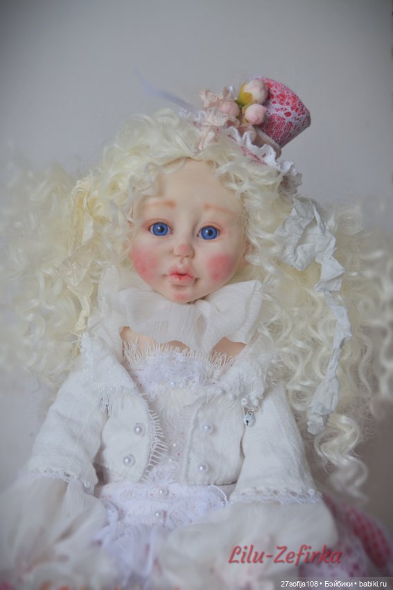 Лилу - Зефирка — Лепка авторских кукол: полимерная глина (фото 4)