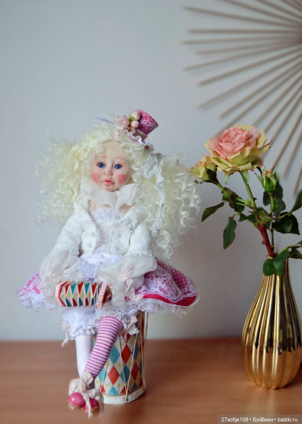 Лилу - Зефирка — Лепка авторских кукол: полимерная глина