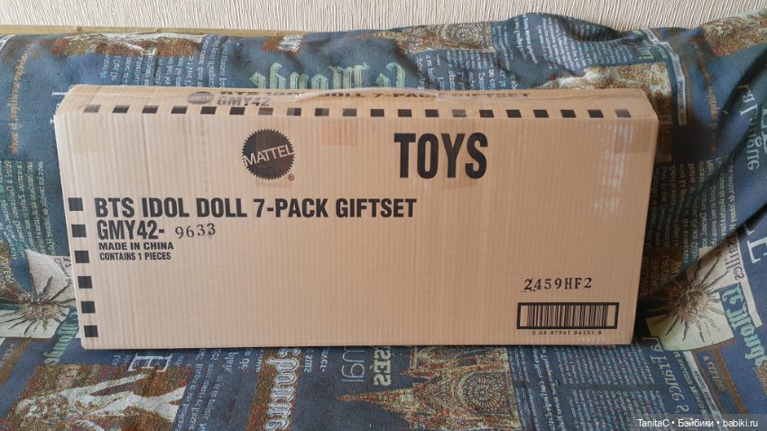 Корейские айдолы в России! (Подарочный набор из 7кукол ВТС Маттел )