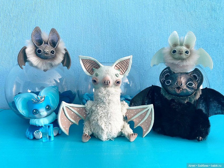 Королева ночи от Puzgle's Loft и аквамариновый принц от Yoyo Yeung