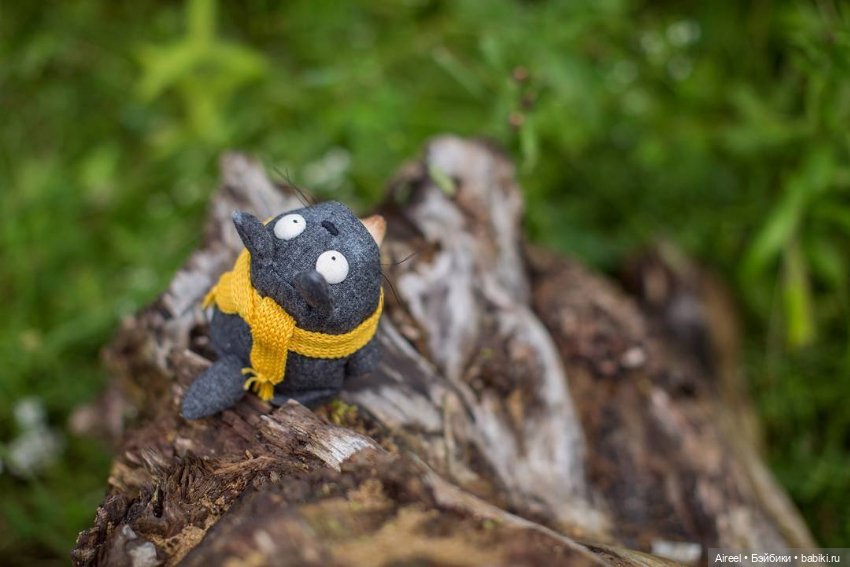 Авторский ежик в костюме тоторо от Настены Никитиной (фото 10)