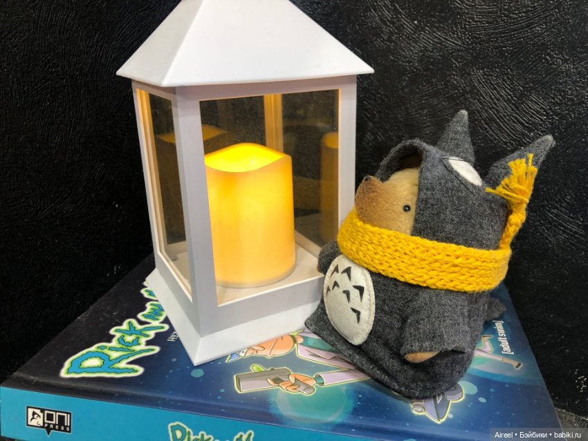 Авторский ежик в костюме тоторо от Настены Никитиной