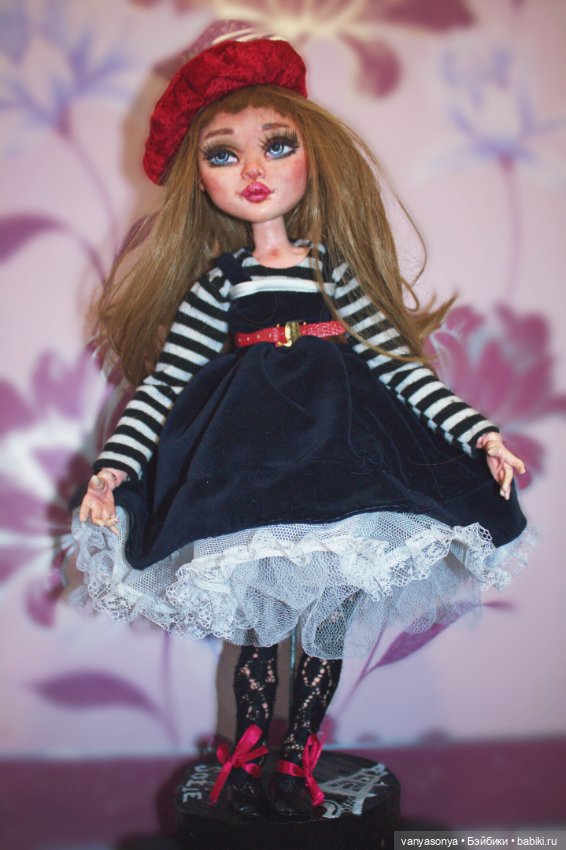 Авторская кукла из полимерной глины (фото 5)