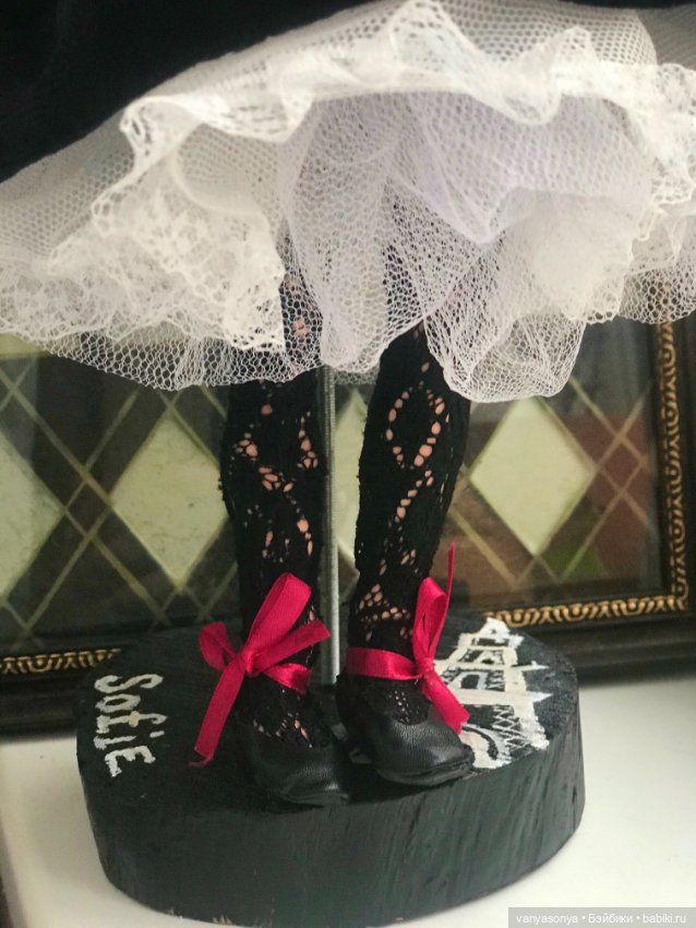 Авторская кукла из полимерной глины (фото 4)