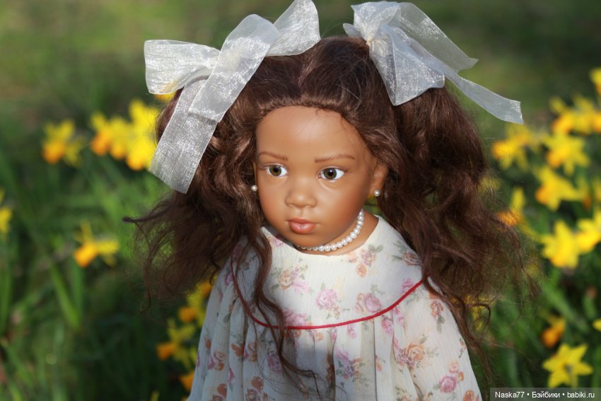 Авторские куклы Lschina и Tamina от Elisabeth Lindner (фото 7)