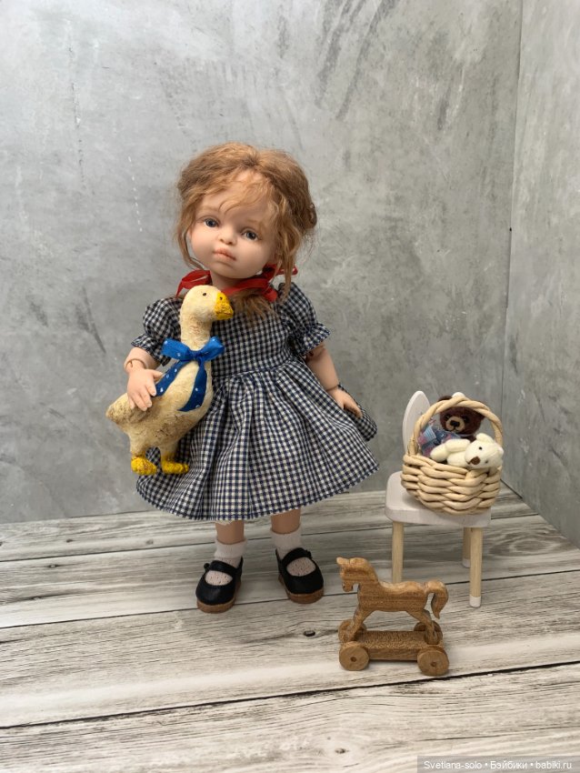 Хорошо у бабушки — Авторские шарнирные куклы своими руками: лепка (фото 4)