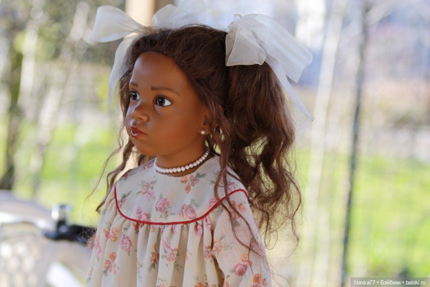 Авторские куклы Lschina и Tamina от Elisabeth Lindner (фото 9)