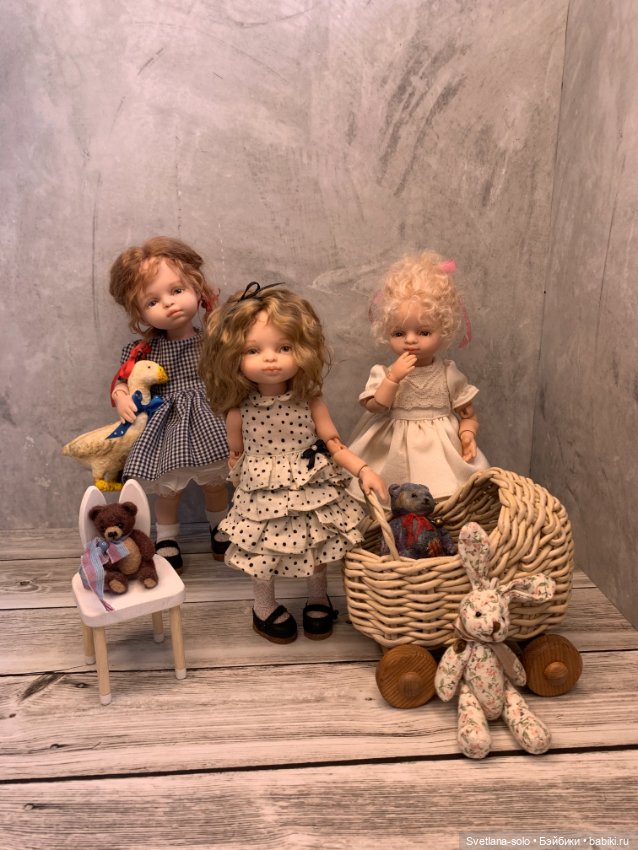 Хорошо у бабушки — Авторские шарнирные куклы своими руками: лепка (фото 5)