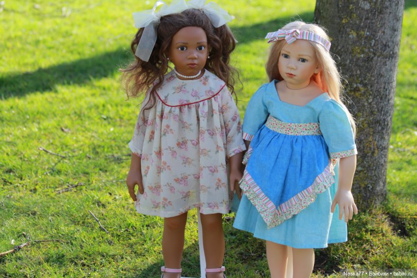 Авторские куклы Lschina и Tamina от Elisabeth Lindner (фото 3)