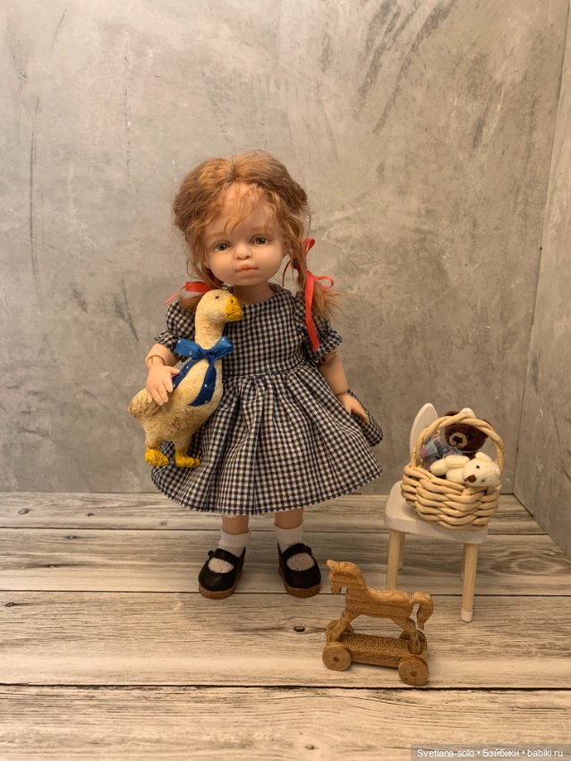 Хорошо у бабушки — Авторские шарнирные куклы своими руками: лепка (фото 3)