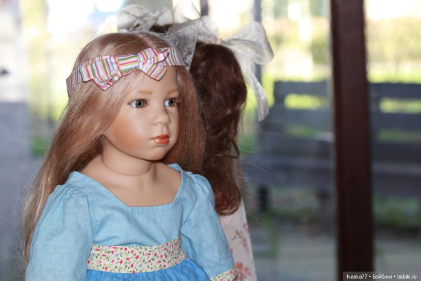 Авторские куклы Lschina и Tamina от Elisabeth Lindner