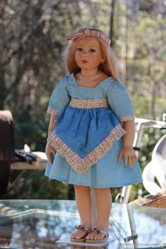 Авторские куклы Lschina и Tamina от Elisabeth Lindner