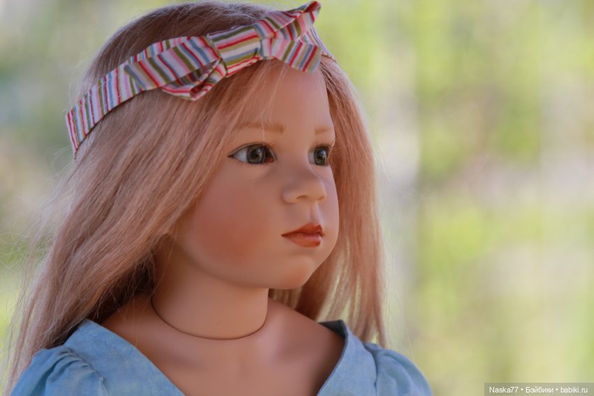 Авторские куклы Lschina и Tamina от Elisabeth Lindner